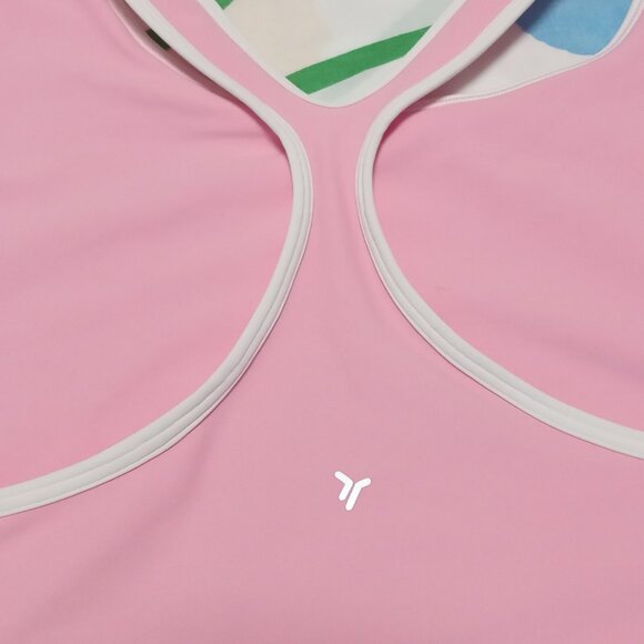 OLD NAVY SPORTS BRA - PINK WITH WHITE TRIM  SIZE 4X  BRAND NEW - Picture 1 of 6